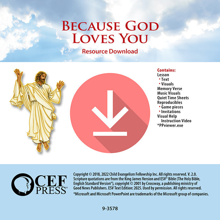 Because God Loves You - Kit and Resource Download