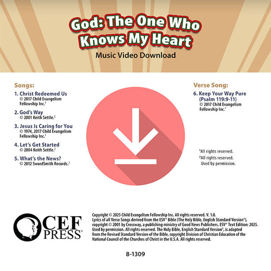 God: The One Who Knows My Heart - Music Album