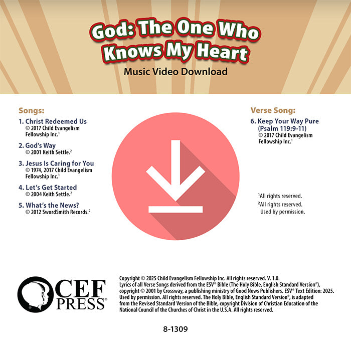 God: The One Who Knows My Heart - Music Album