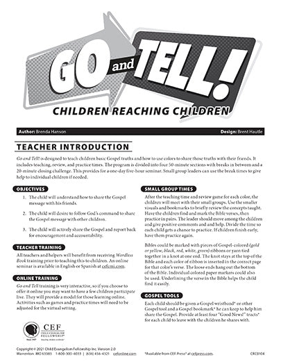 Go and Tell
