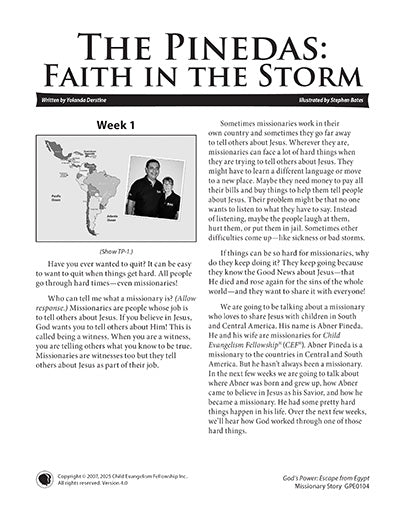 The Pinedas: Faith in the Storm