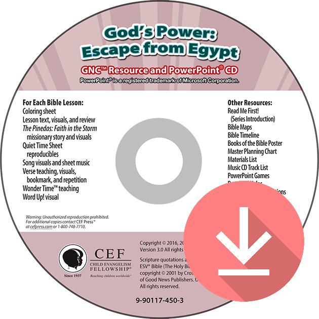 God's Power: Escape from Egypt - Resource Download