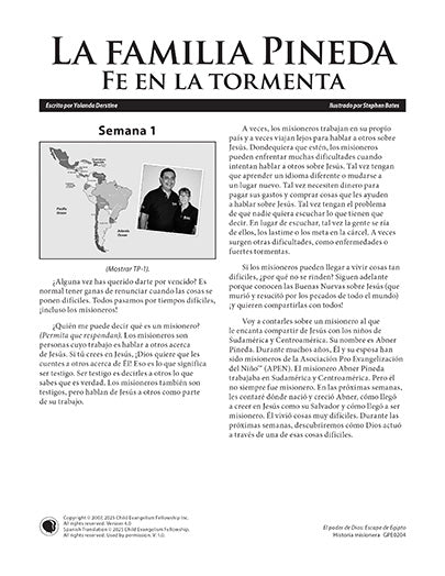 The Pinedas: Faith in the Storm