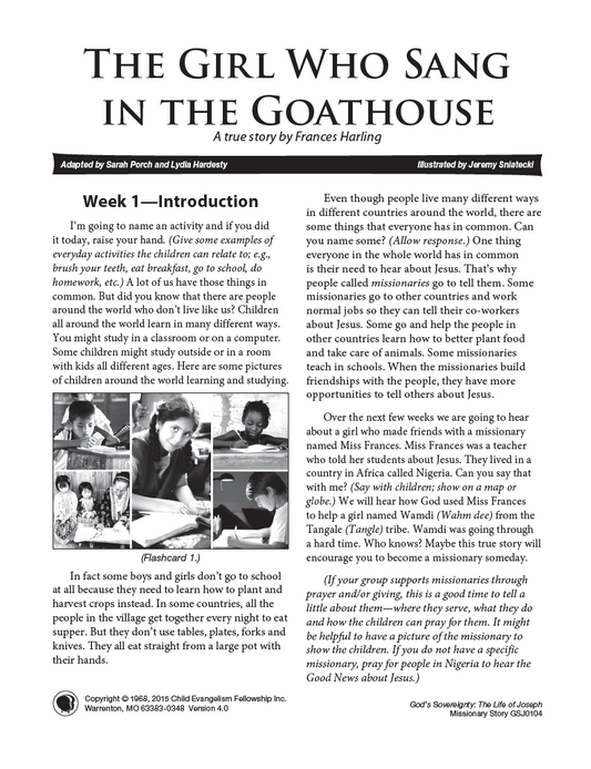 The Girl Who Sang in the Goathouse