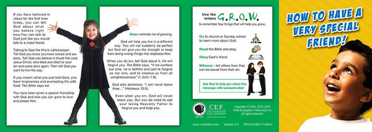 How to Have a Very Special Friend! Tract