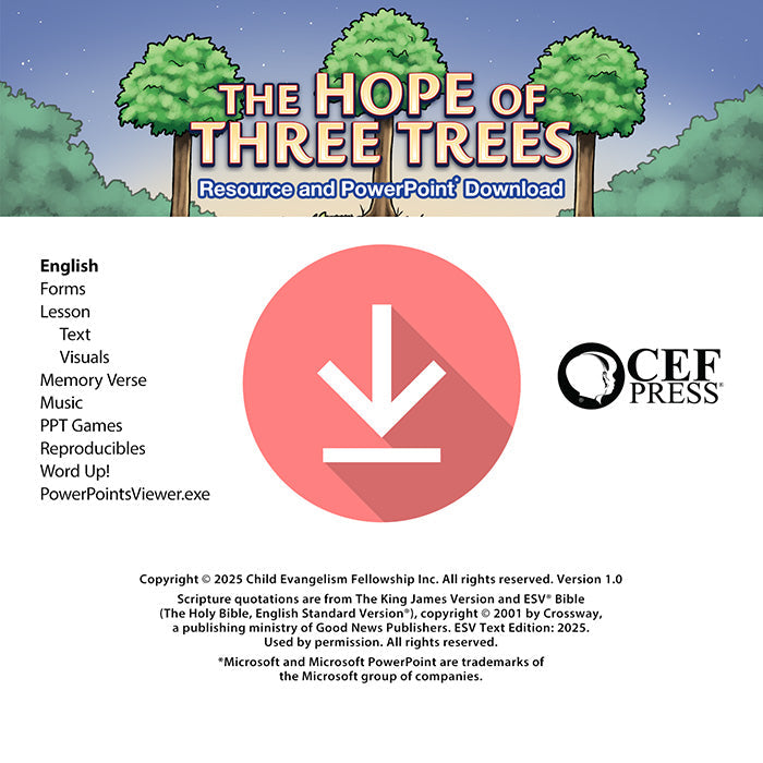 The Hope of Three Trees - Resource Download
