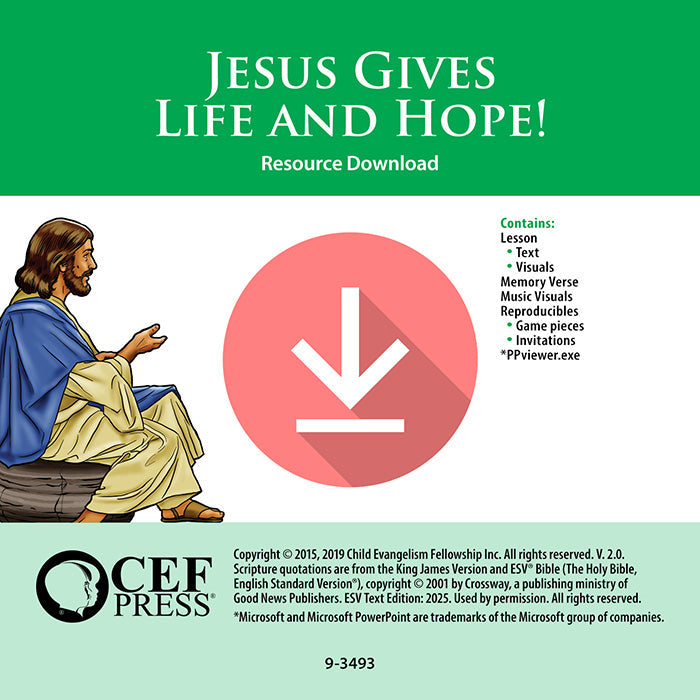 Jesus Gives Life and Hope - Kit and Resource Download