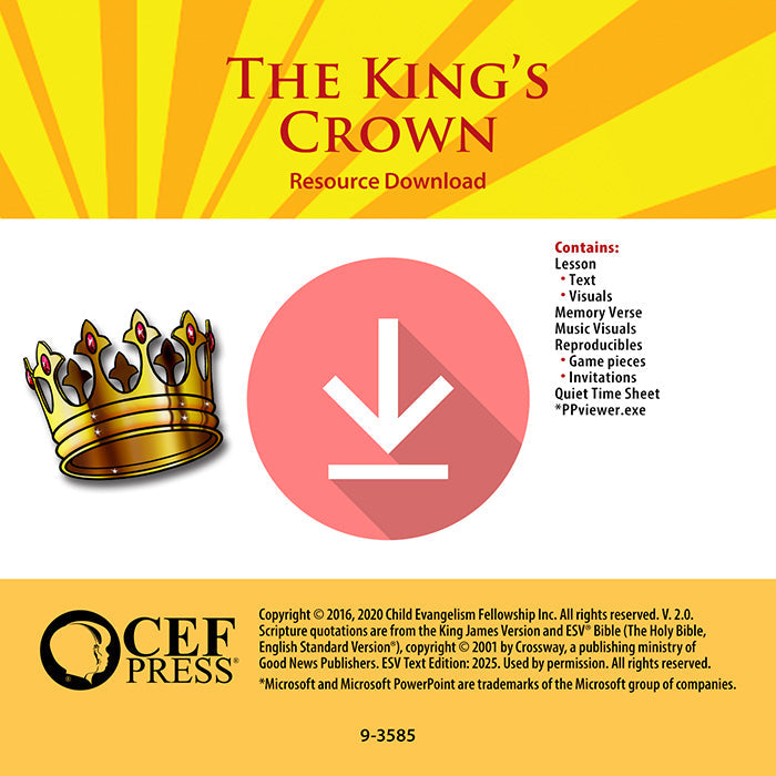 The King's Crown - Kit and Resource Download