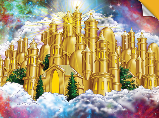 The Wordless Book Visualized - Flashcard