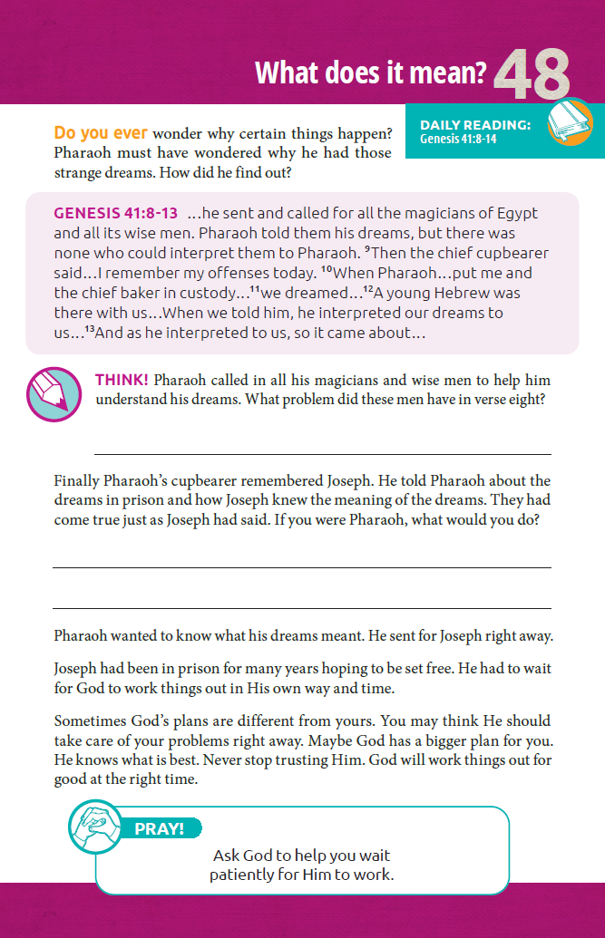 Wonder Devotional Book