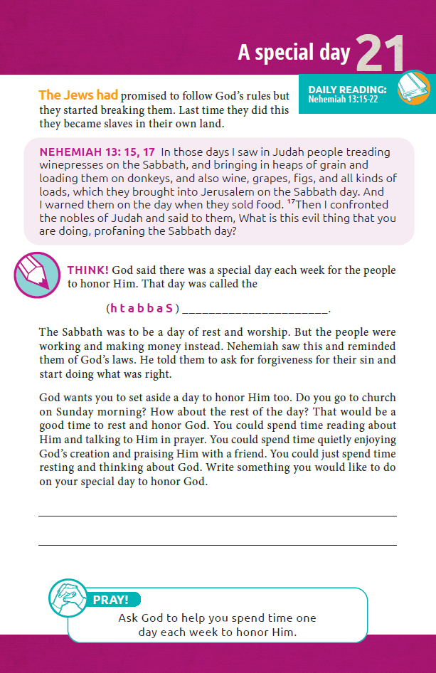 Wonder Devotional Book