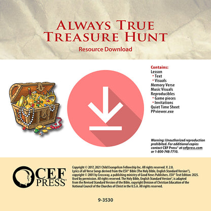 Always True Treasure Hunt - Kit