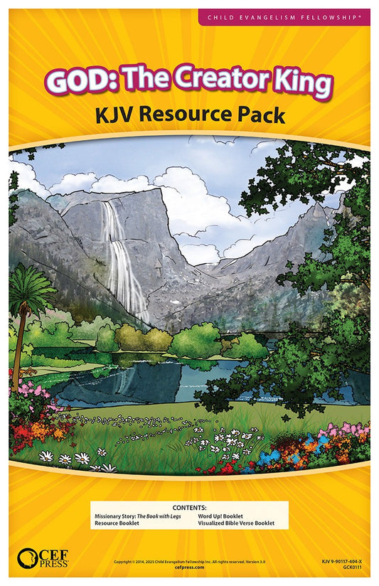 God: The Creator King - Resource Pack