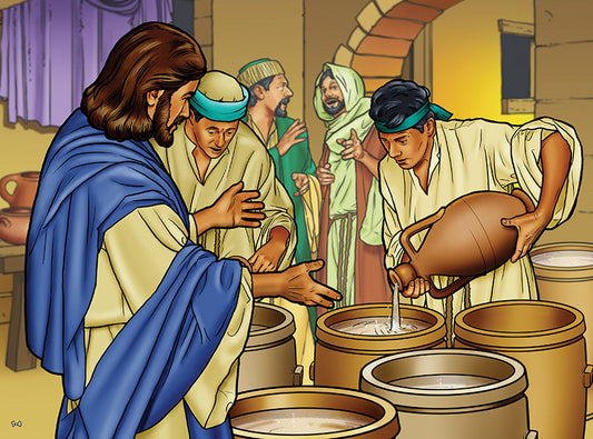 Jesus: God Who Cares for People - Flashcard