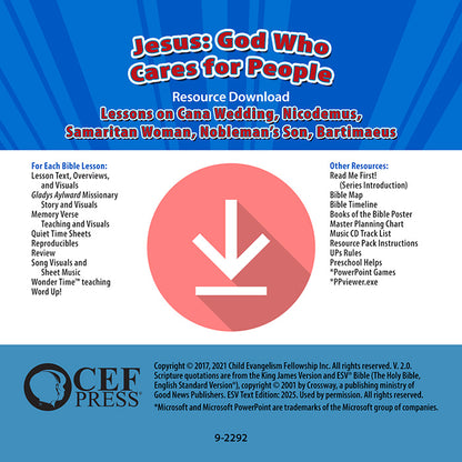 Jesus: God Who Cares for People