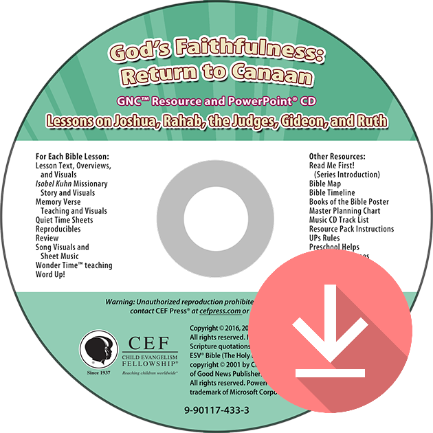 God's Faithfulness: Return to Canaan - Resource Download