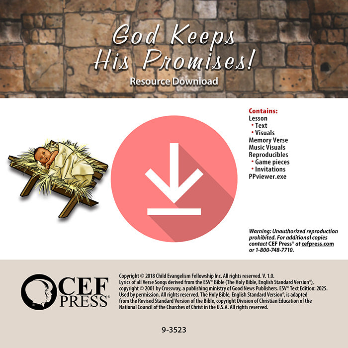 God Keeps His Promises! - Kit
