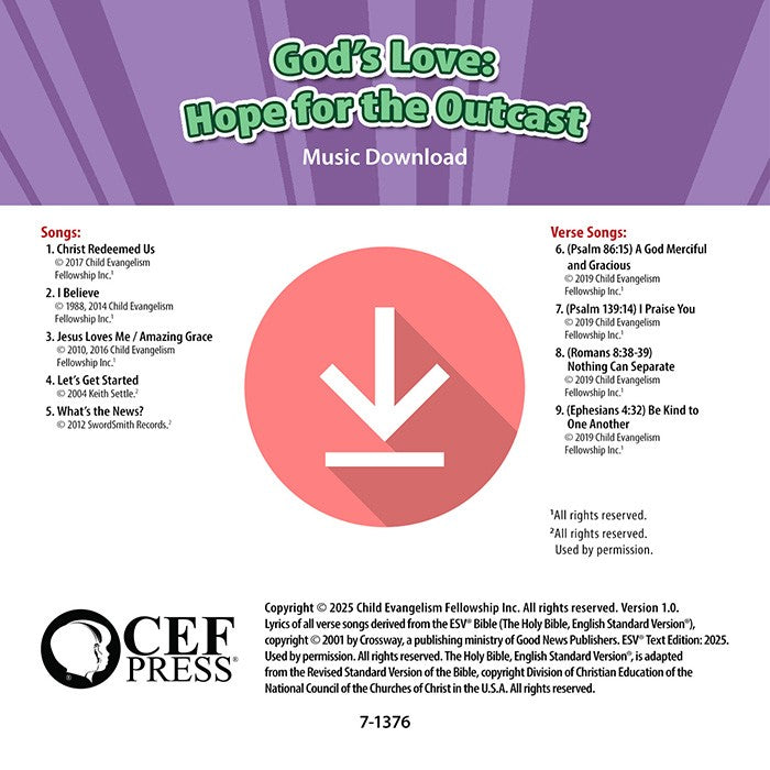 God's Love: Hope for the Outcast