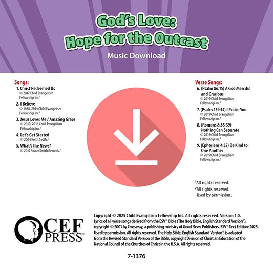 God's Love: Hope for the Outcast