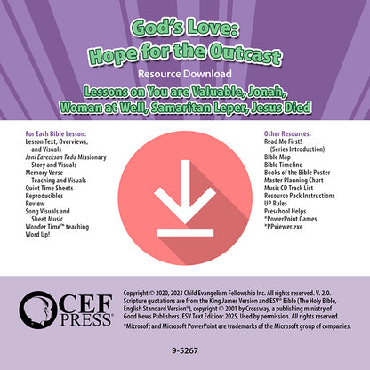 God's Love: Hope for the Outcast