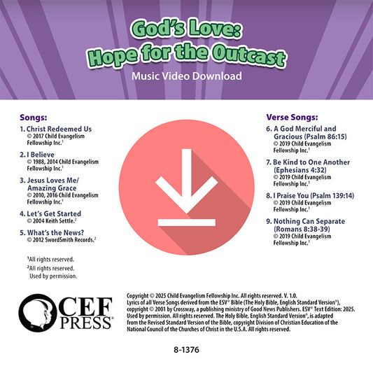 God's Love: Hope for the Outcast