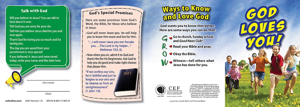 God Loves You! Tract