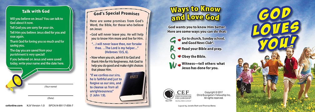 God Loves You! Tract