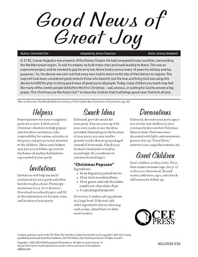 Good News of Great Joy