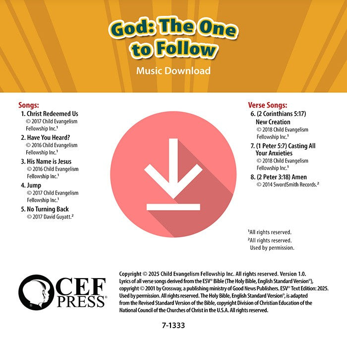 God: The One to Follow