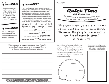 God: The One to Follow - Reproducibles