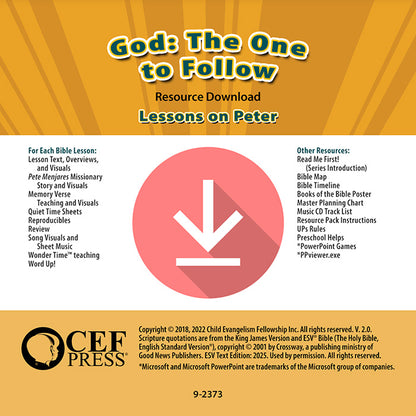 God: The One to Follow