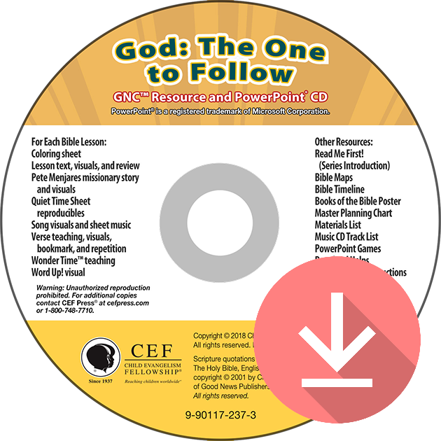 God: The One to Follow - Resource Download