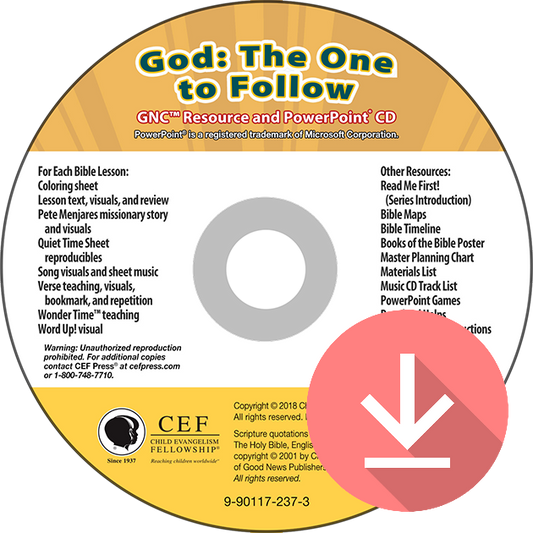 God: The One to Follow - Resource Download