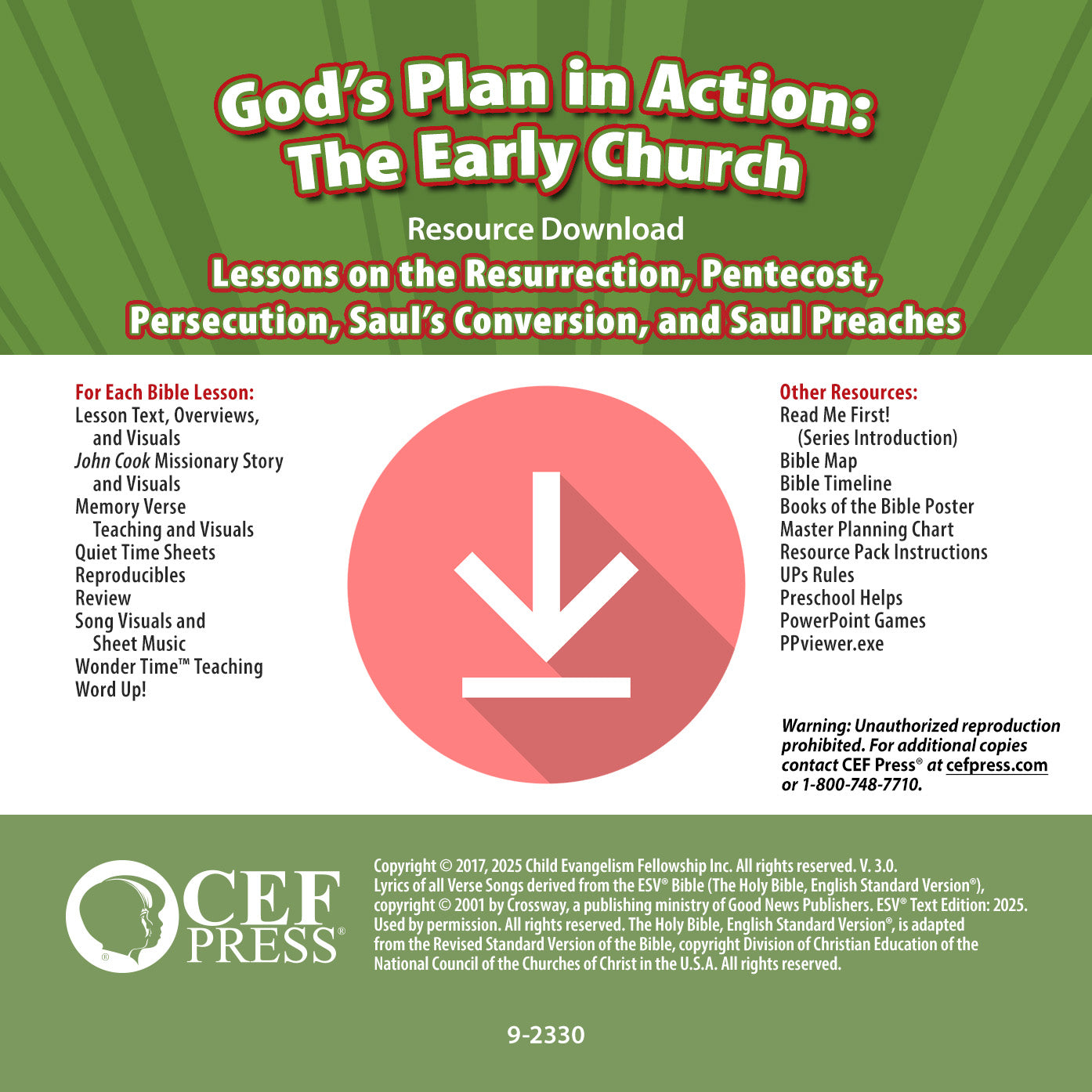 God's Plan in Action: The Early Church