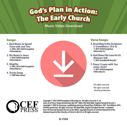 God's Plan in Action: The Early Church