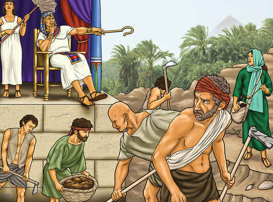 God's Power: Escape from Egypt - Flashcard