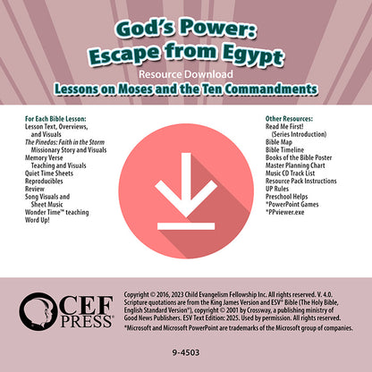 God's Power: Escape from Egypt