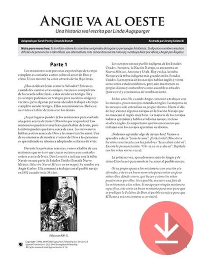 Angie Goes West - Missionary Story Download