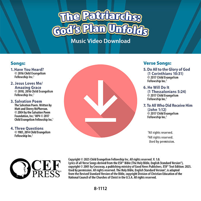 The Patriarchs: God's Plan Unfolds
