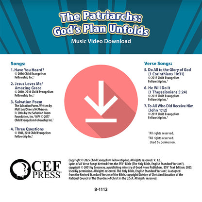 The Patriarchs: God's Plan Unfolds