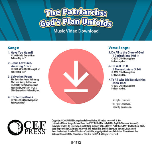 The Patriarchs: God's Plan Unfolds