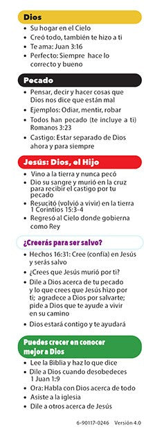 Gospel Bookmark