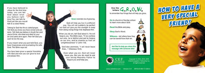 How to Have a Very Special Friend! Tract