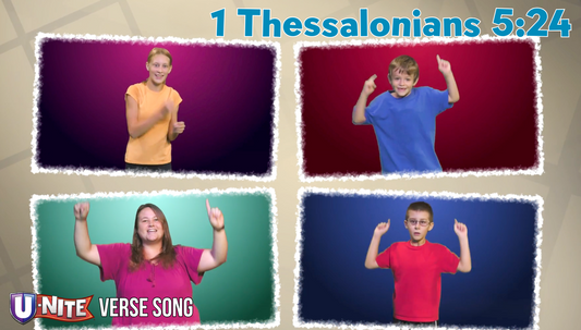 He Will Do It (1 Thessalonians 5:24) - Verse Song Download