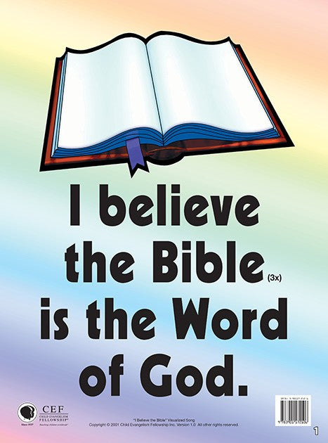 I Believe the Bible - Song Visual