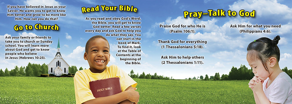 I Can Grow in God - Tract