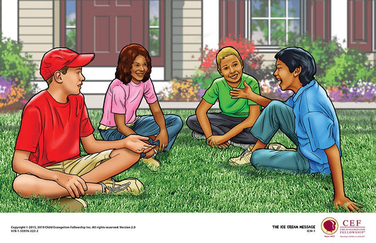 The Ice Cream MESSage - Visual and Text