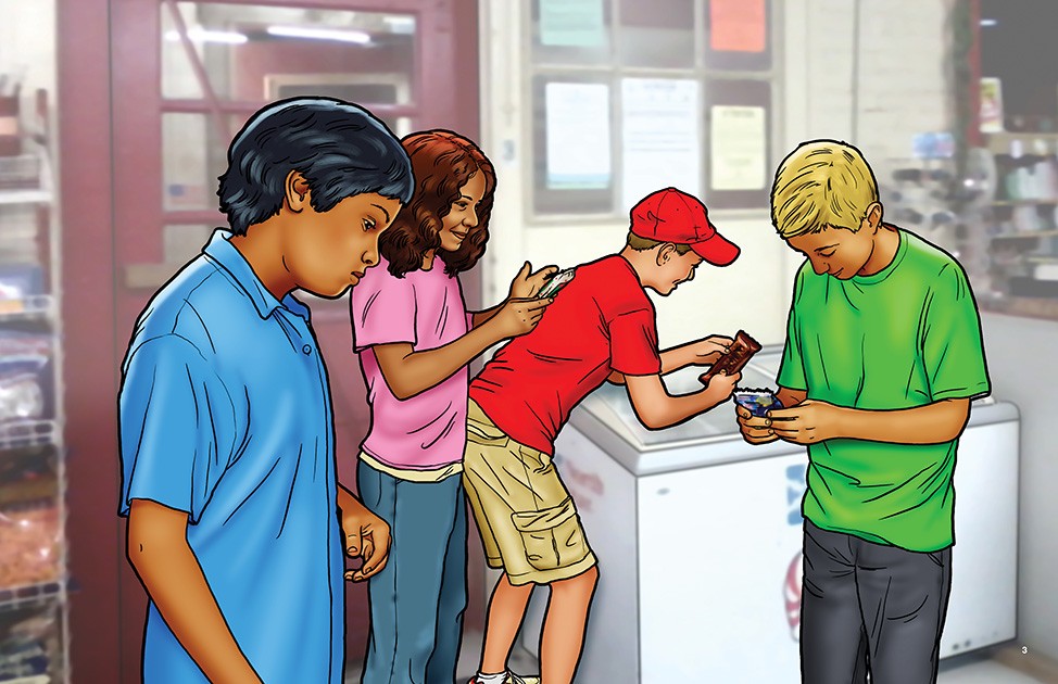 The Ice Cream MESSage - Visual and Text