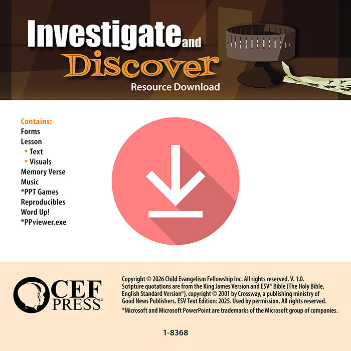 Investigate and Discover - Kit and Resource Download