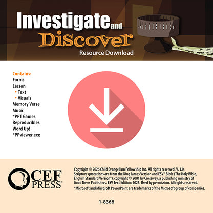 Investigate and Discover - Kit and Resource Download